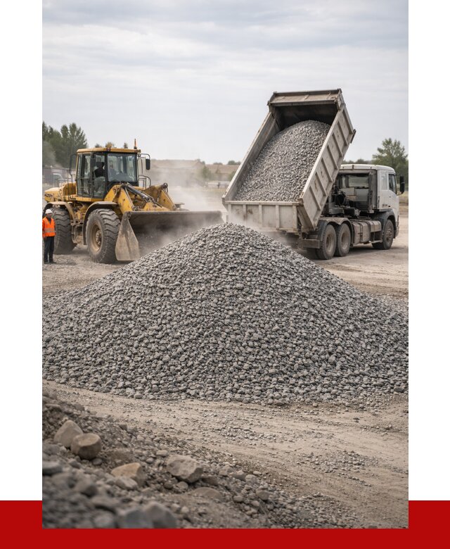 Купить щебень с доставкой в Воронеже от 2685 руб. | ПРОНЕРУДВрн