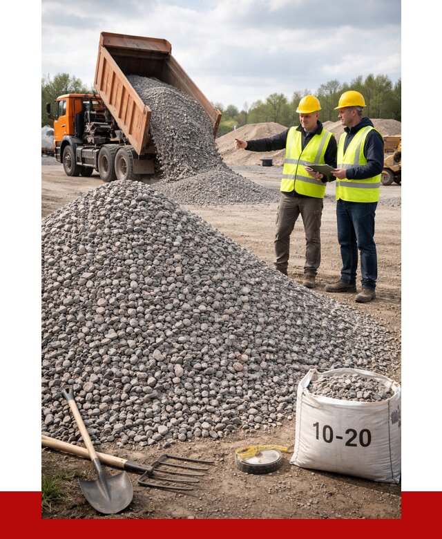 Гранитный щебень фракция 10-20 в Воронеже от 4511 руб.|ПРОНЕРУДВрн
