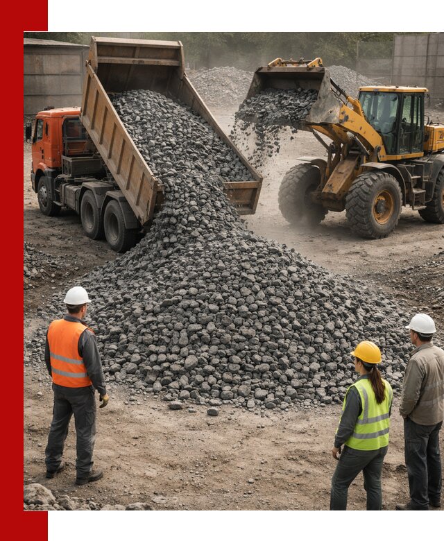 Щебень габбро-диабаз фракция 40–70 доставка в Воронеже