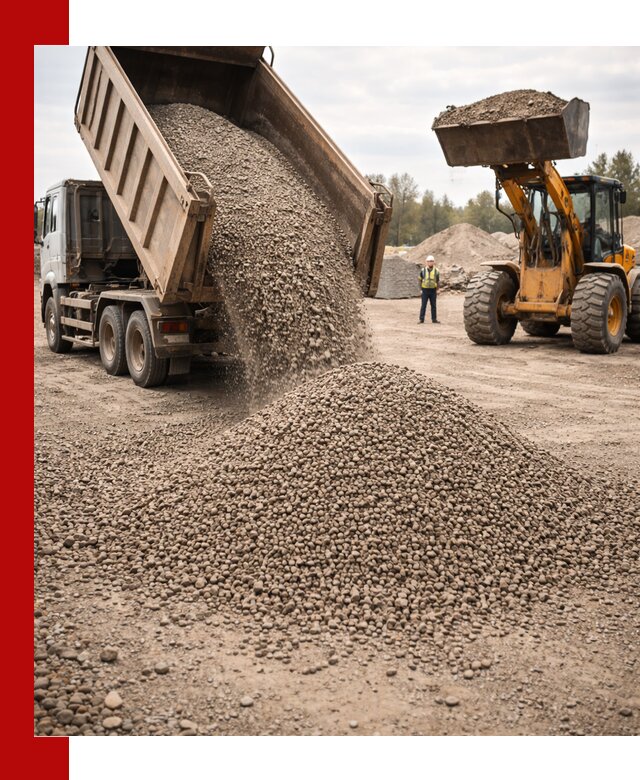 Гравийный щебень фракция 3–10 с доставкой в Воронеже