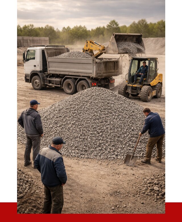 Гравийный щебень фракция 5-20 в Воронеже от 2578 р. ПРОНЕРУДВрн