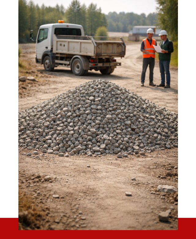 Гравийный щебень фракция 20-40 в Воронеже от 1289 р. | ПРОНЕРУДВрн