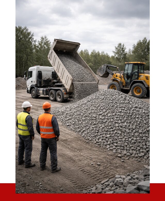 Гравийный щебень фракция 40-70 в Воронеже от 10204р | ПРОНЕРУДВрн