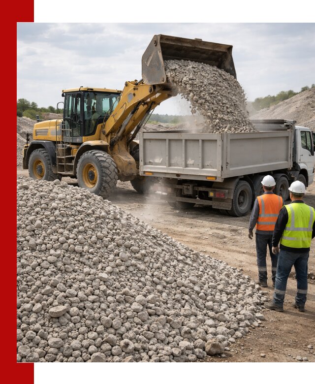 Доломитовый щебень фракция 40–71 доставка и продажа в Воронеже