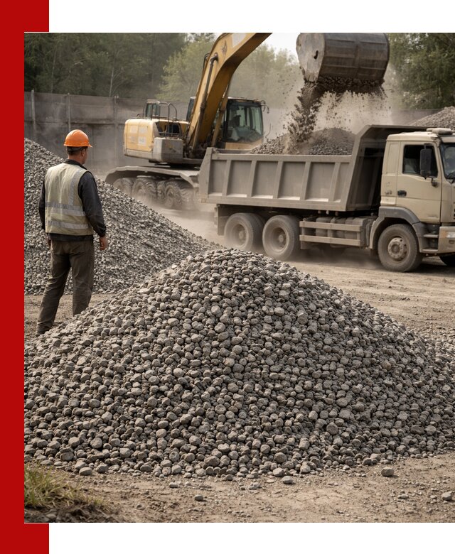 Шлаковый щебень фракция 5-20 с доставкой в Воронеже