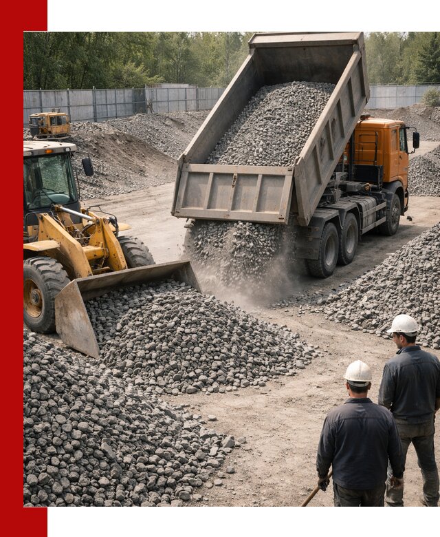 Шлаковый щебень фракция 20-40 доставка и продажа в Воронеже