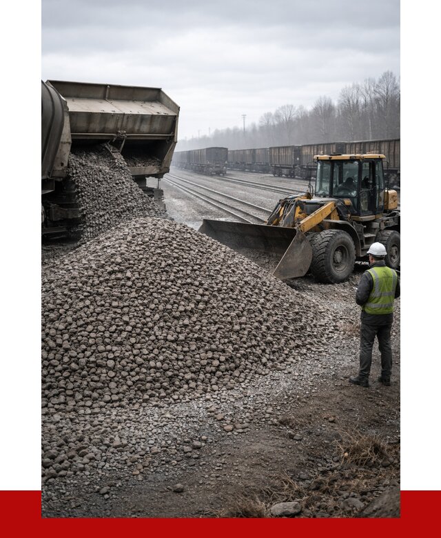 Купить железнодорожный щебень в Воронеже от 3007 р. | ПРОНЕРУДВрн