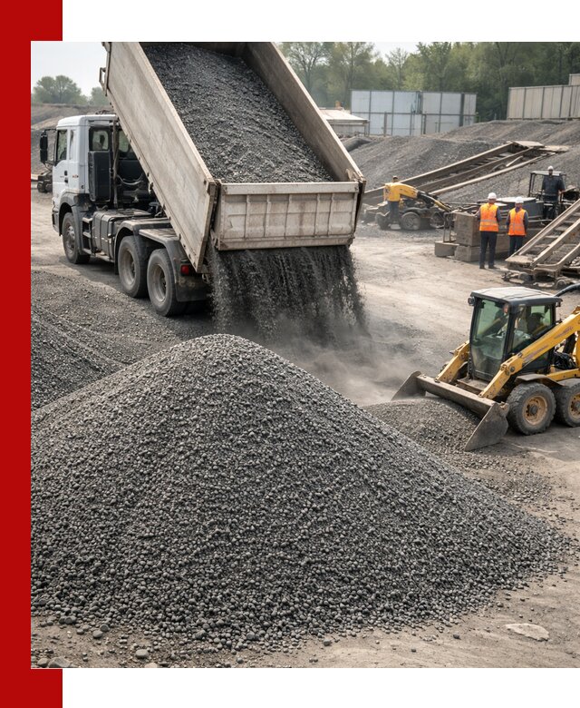 Вторичный щебень фракция 0–5 с доставкой в Воронеже