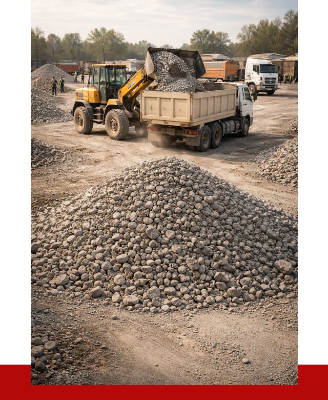 Вторичный щебень фракция 40-70 в Воронеже от 1869 р, ПРОНЕРУДВрн