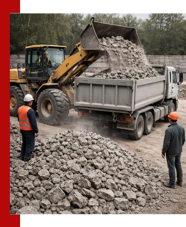 Вторичный щебень фракция 70–150 в Воронеже с доставкой