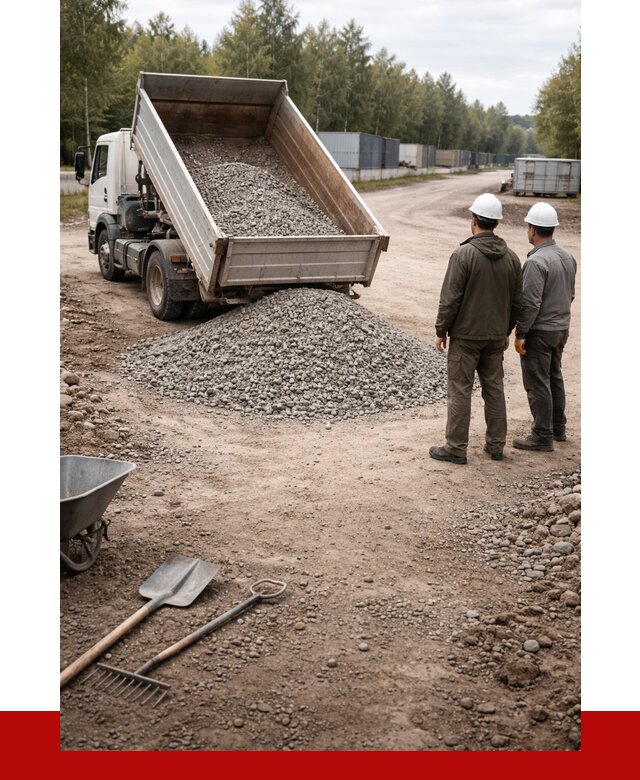Бетонный щебень фракция 5-20 в Воронеже от 3437 р., ПРОНЕРУДВрн