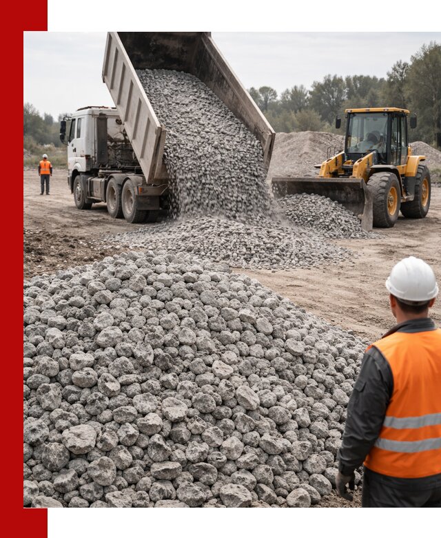 Доставка бетонного щебня фракции 20-40 в Воронеже