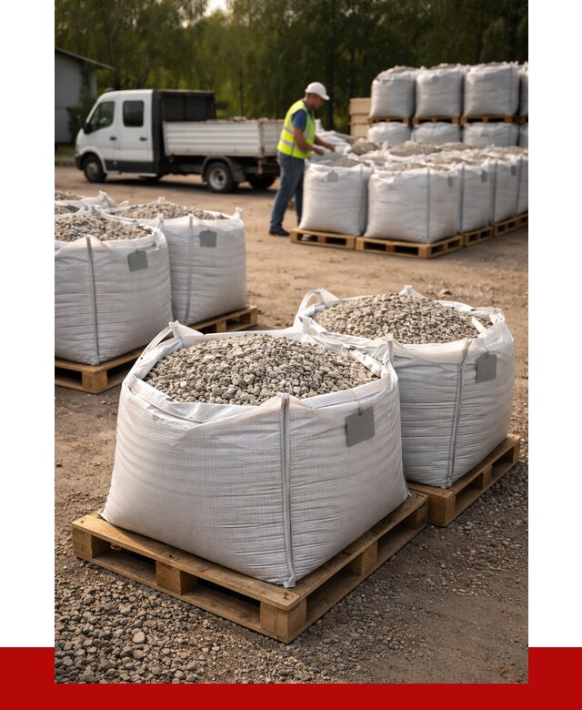 Щебень в мешках с доставкой в Воронеже от 4511 р. | ПРОНЕРУДВрн
