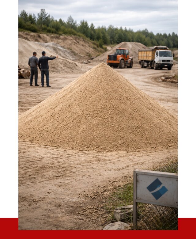 Карьерный песок навалом в Воронеже от 1933 р. | ПРОНЕРУДВрн
