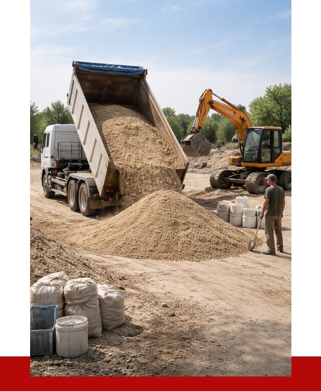 Купить речной песок в Воронеже от 1289 р. за куб | ПРОНЕРУДВрн