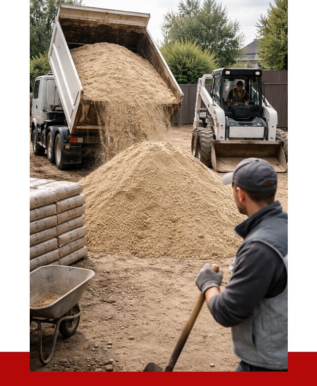 Мытый речной песок с доставкой в Воронеже от 1557 р. | ПРОНЕРУДВрн