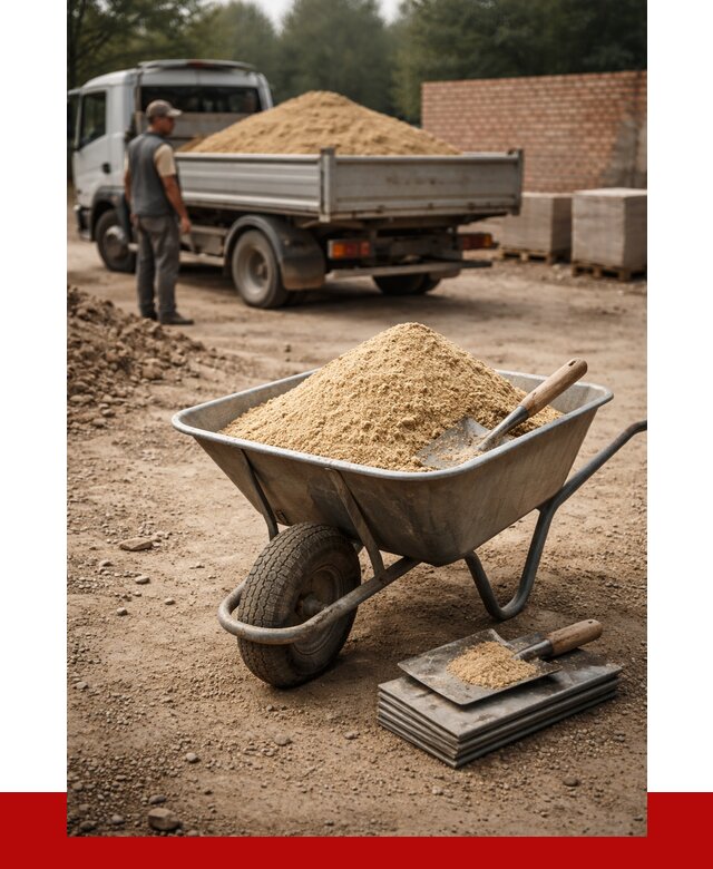 Песок для кладки в Воронеже с доставкой от 2363 р. | ПРОНЕРУДВрн