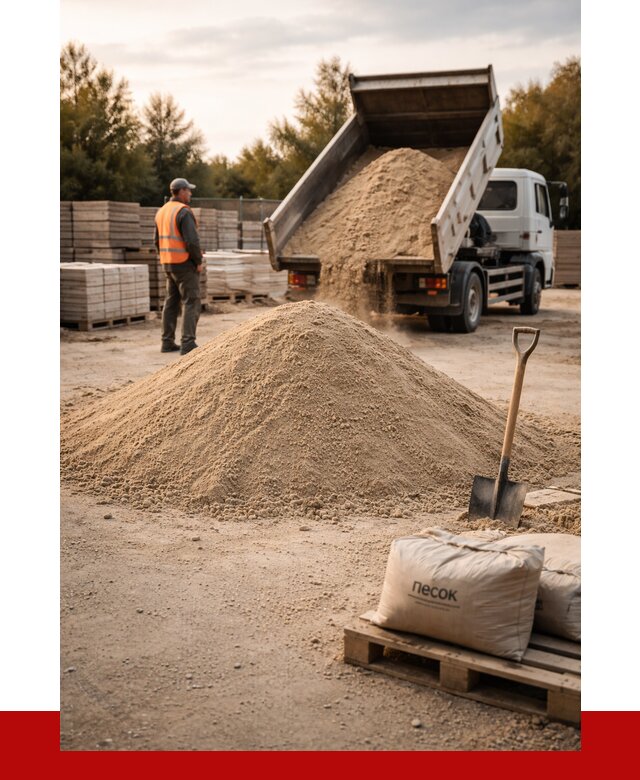 Купить сухой песок в Воронеже с доставкой от 2578 р. | ПРОНЕРУДВрн