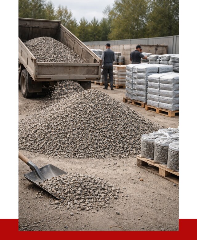 Гравий фракция 5-20 в Воронеже купить от 2470 р. ПРОНЕРУДВрн