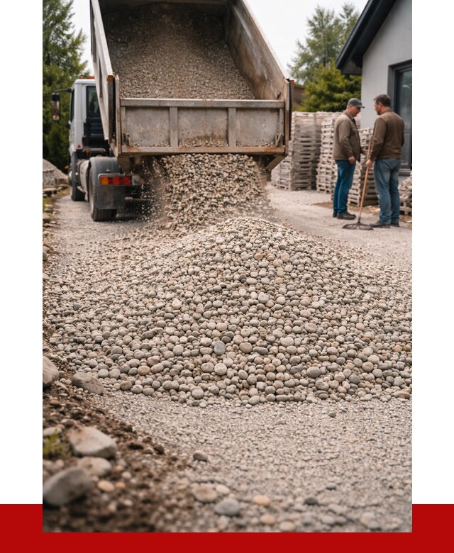 Галька речная в Воронеже от 2900 р. с доставкой, ПРОНЕРУДВрн