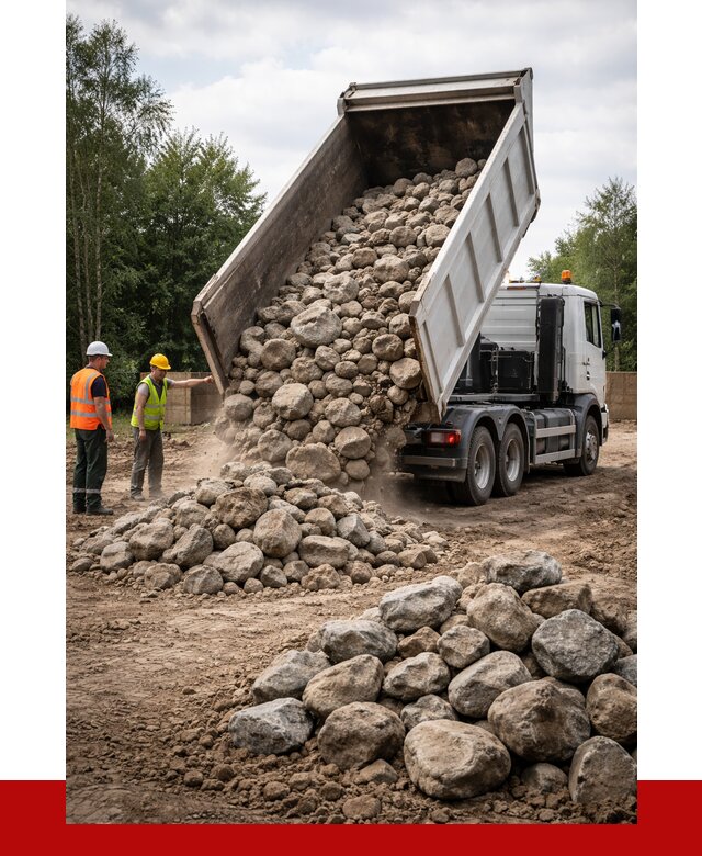 Купить булыжник в Воронеже с доставкой от 4833 р. за куб | ПРОНЕРУДВрн