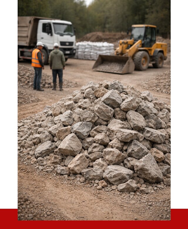 Купить бутовый камень с доставкой в Воронеже от 2470 р. | ПРОНЕРУДВрн