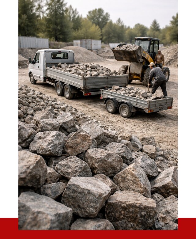 Купить бутовый камень гранитный в Воронеже от 3007 р. | ПРОНЕРУДВрн