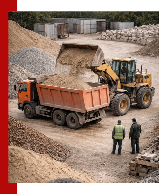 Доставка сыпучих смесей и смесей для стройки в Воронеже