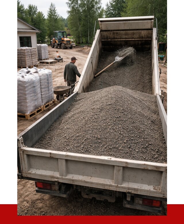 ЩПС с доставкой в Воронеже от 2256 р. за куб | ПРОНЕРУДВрн