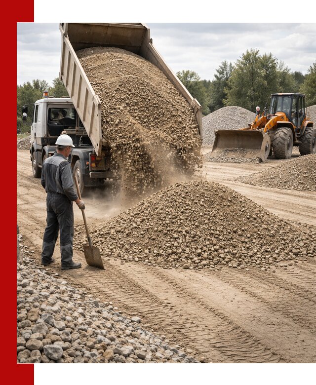Доставка щпс С3 в Воронеже самосвалами и бортовыми грузовиками