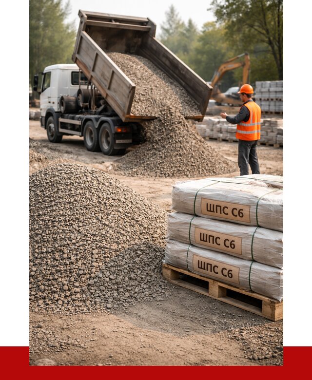 ЩПС С6 в Воронеже с доставкой от 2363 р. за куб | ПРОНЕРУДВрн