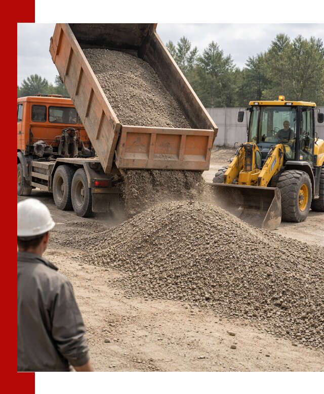 Доставка щпс С8 самосвалами в Воронеже от производителя