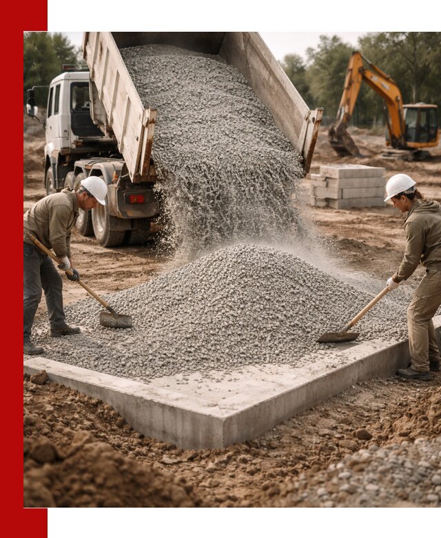 Доставка и продажа отсева для бетона в Воронеже