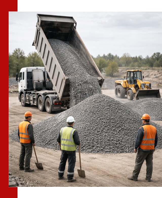 Доставка и продажа гранитной крошки в Воронеже