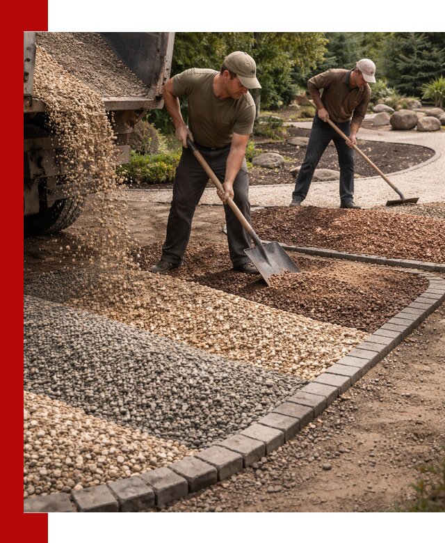 Декоративная крошка для ландшафта в Воронеже — продажа и доставка