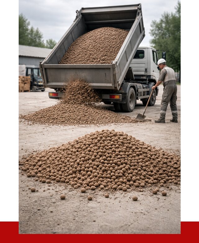 Керамзит с доставкой в Воронеже от 4511 р. за м3 | ПРОНЕРУДВрн
