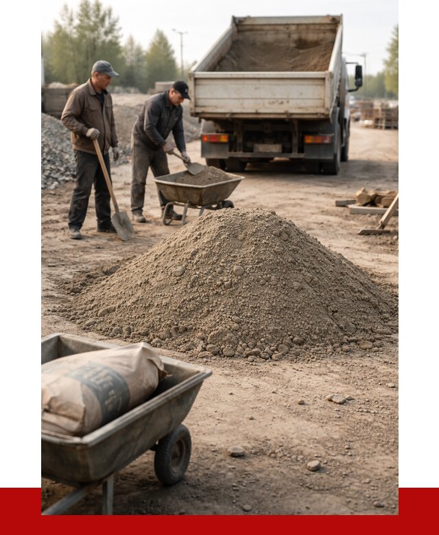 Цементно-песчаная смесь М150 в Воронеже от 5048 р. | ПРОНЕРУДВрн