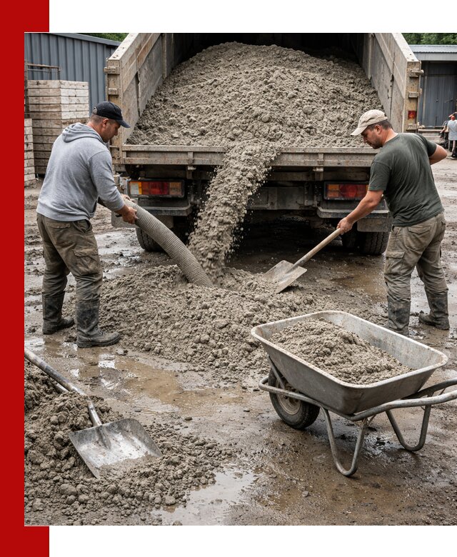 Цементно-песчаная смесь М150 доставка в Воронеже