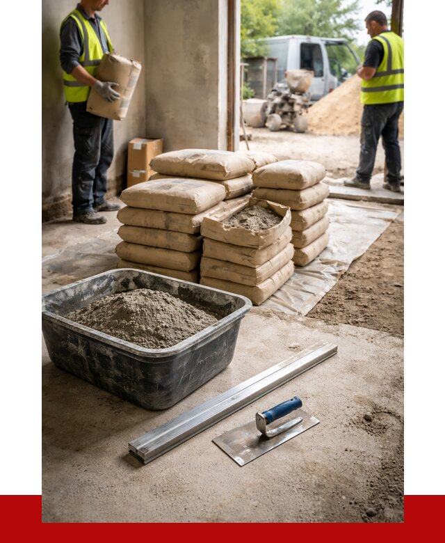 Купить сухую смесь для стяжки в Воронеже от 4833 р. | ПРОНЕРУДВрн