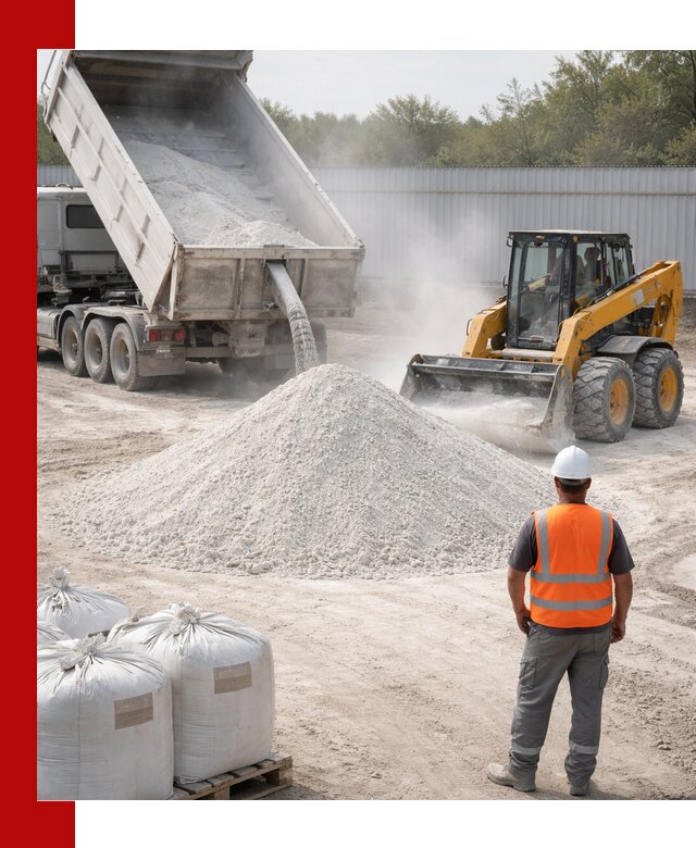 Доставка и продажа известняковой муки в Воронеже