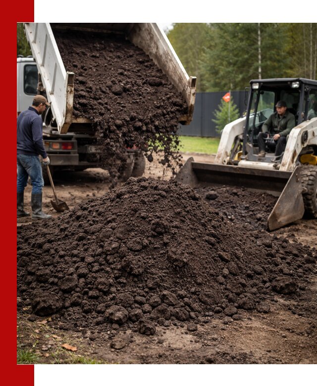 Плодородный грунт с доставкой в Воронеже для садов и огородов