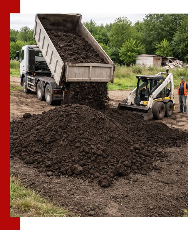 Поставка плодородной земли с доставкой самосвалом в Воронеже