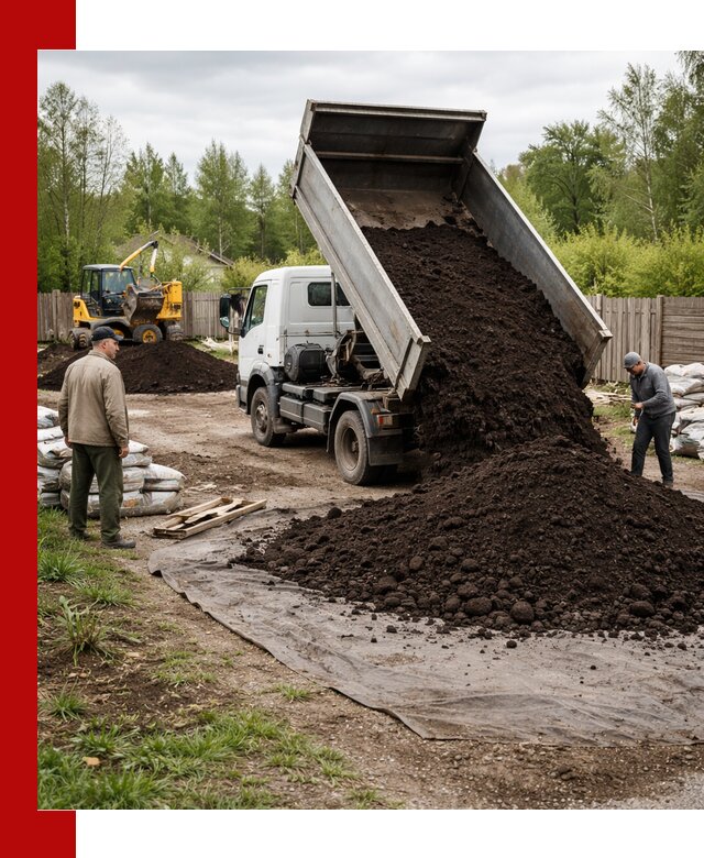 Доставка качественного почвогрунта в Воронеже оптом и в розницу