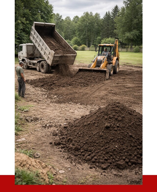 Грунт для выравнивания участка в Воронеже от 1289 р. | ПРОНЕРУДВрн