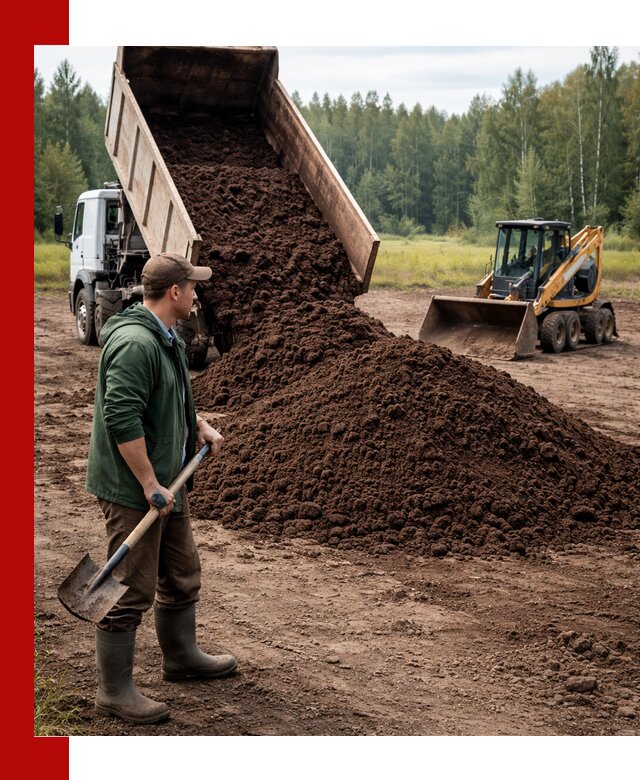 Купить верховой торф с доставкой в Воронеже для садоводства и растений