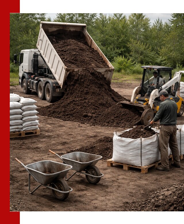 Доставка и продажа торфогрунта в Воронеже оптом и в розницу