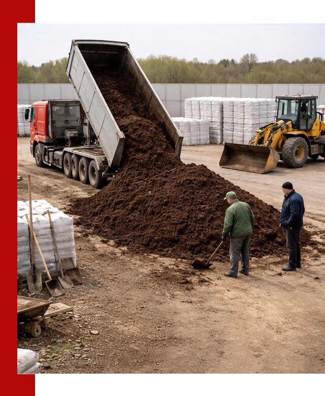 Доставка торфяных смесей оптом и в розницу в Воронеже