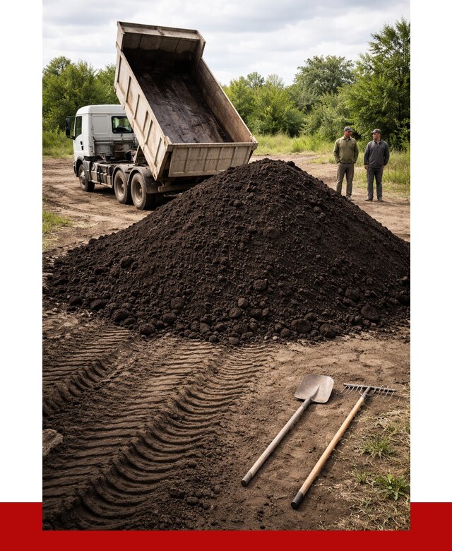 Купить чернозем навалом в Воронеже от 1289 р. за куб | ПРОНЕРУДВрн