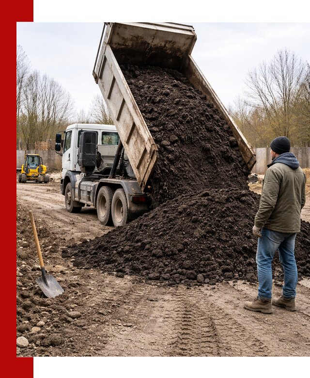 Доставка чернозема навалом в Воронеже быстро и выгодно