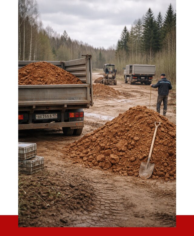 Глина и суглинки в Воронеже от 4833 р. за куб | ПРОНЕРУДВрн